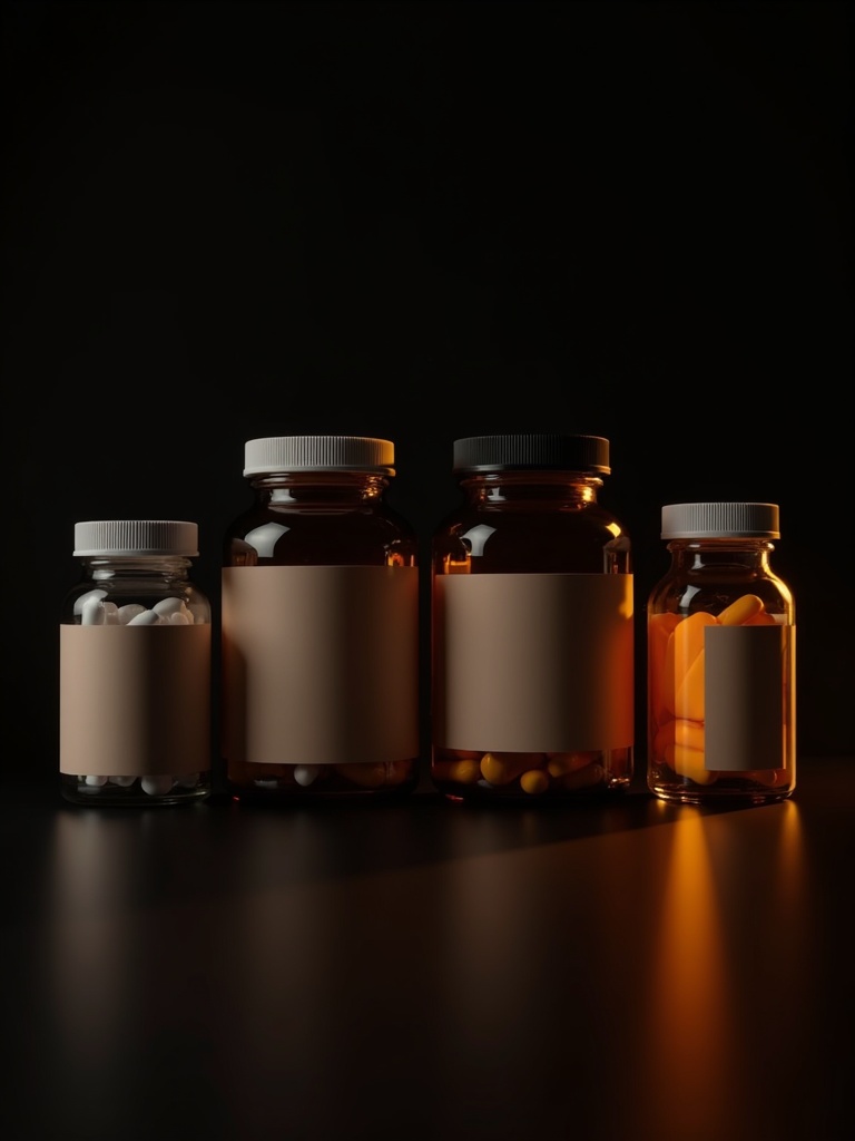 Supplement stack product display